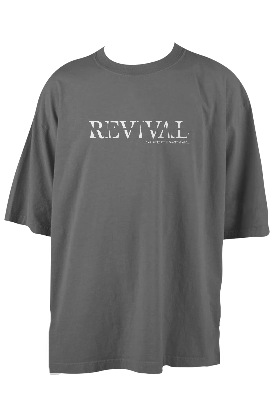 Revival Streetwear Heavyweight Tee - Storm