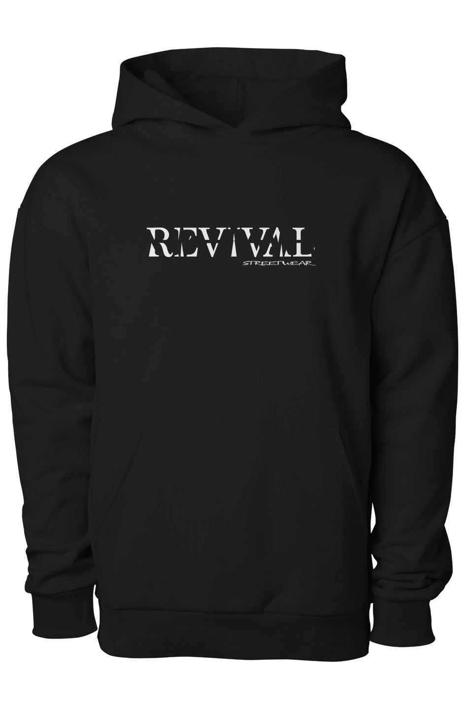 Revival Streetwear Vital Sign Hoodie - Black