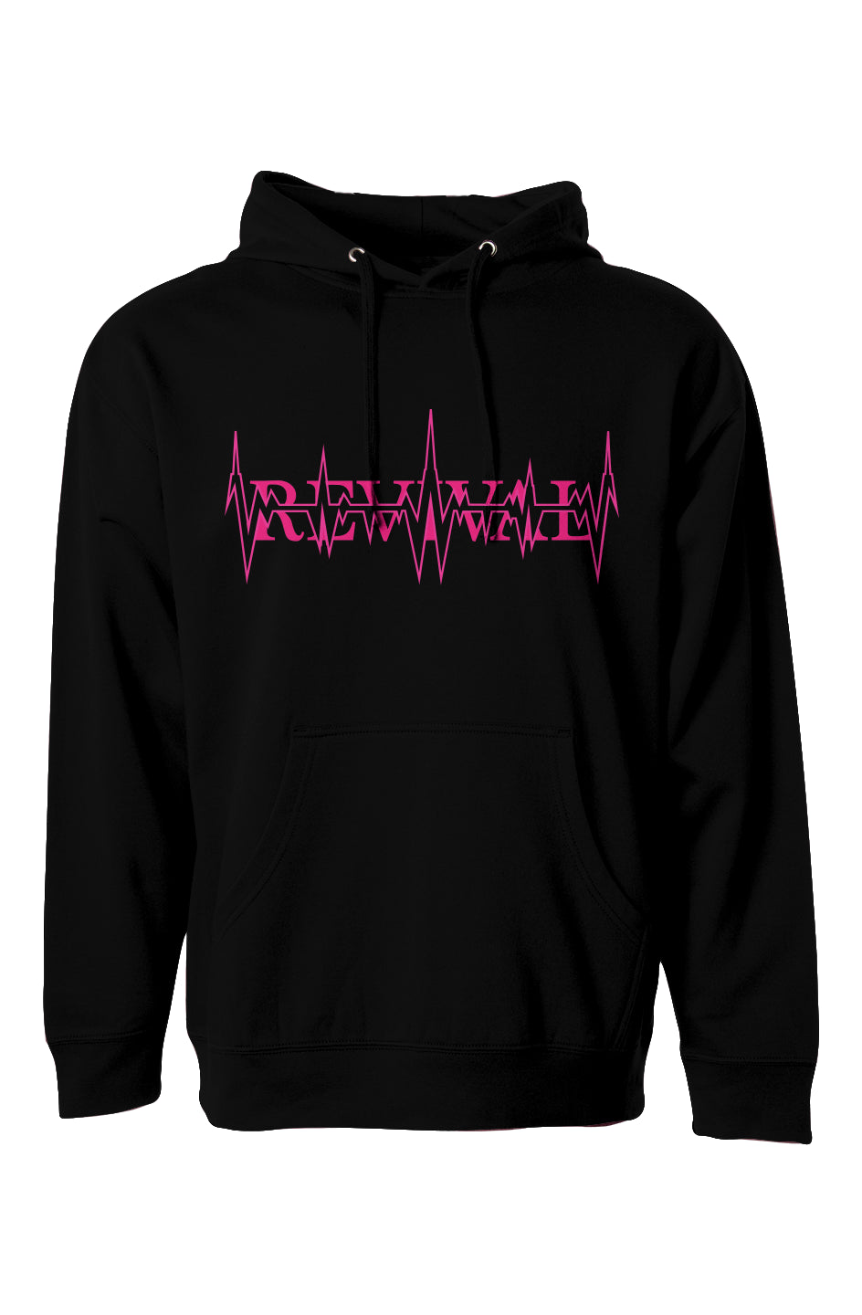 No One Is Too Far Gone Hoodie - Pink and Black